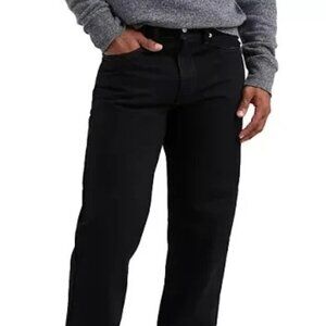 NEW Men's Levi's 550 Denim Jeans Relaxed Fit Black 32W x 32L MSRP $70.00